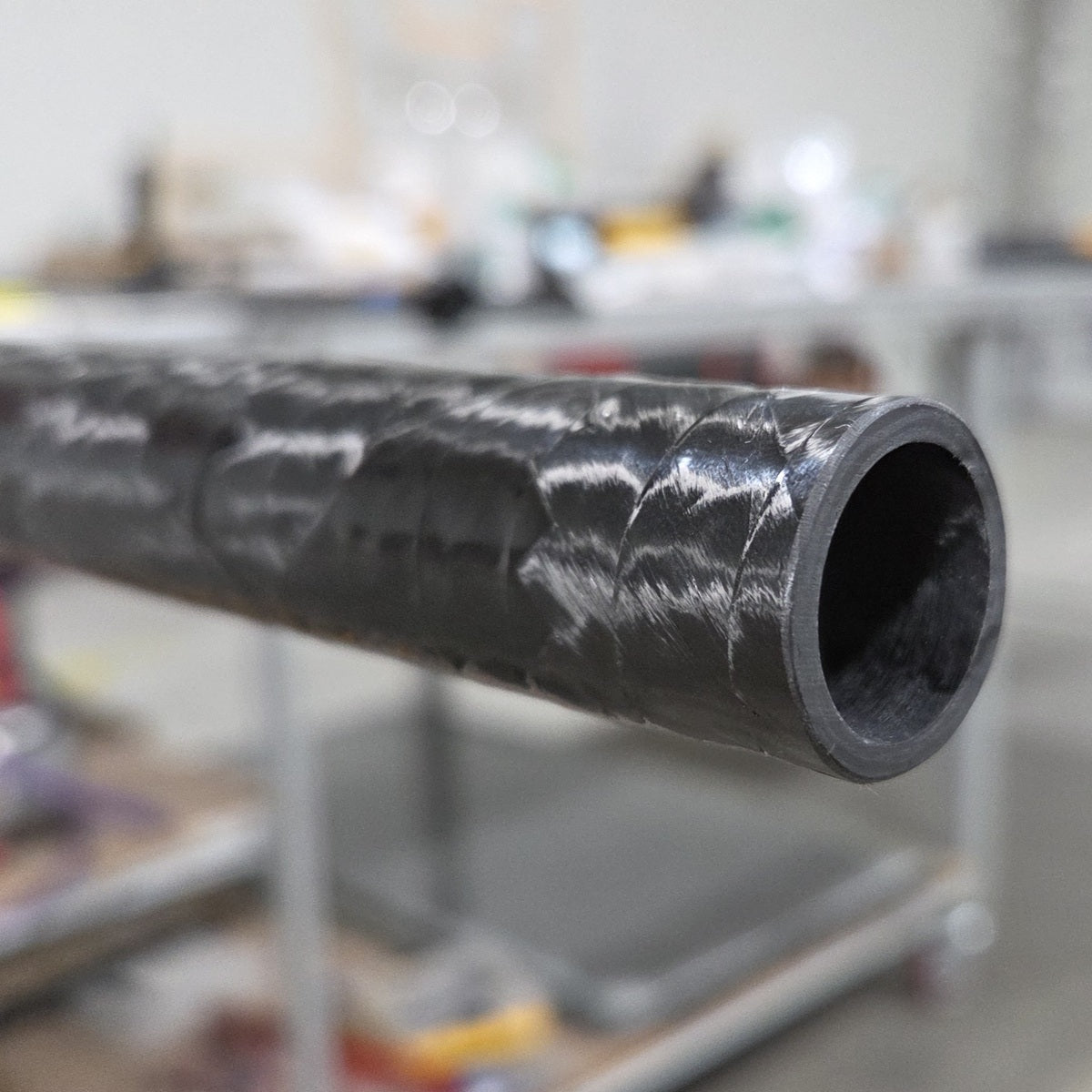 Filament wound carbon fiber tube